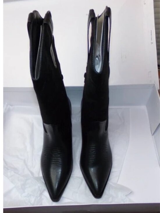 The Drop Shoes - New The Drop 8.5 Black "Cowboy" Fabric tops 8.5·New with tags